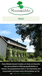 Mobile Screenshot of mausmuehle.de